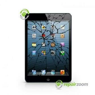 Broken iPad Mini Screen Cracked Glass Repair