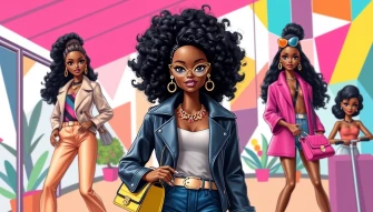 Black Barbie Wallpaper