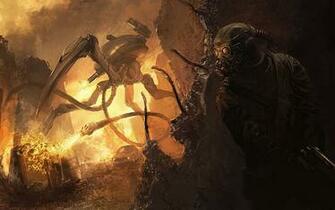 Science Fiction Futuristic Original Adventure A Wallpaper Background