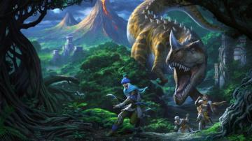 Wallpaper Id Artwork Creature Fantasy Art Dinosaurs
