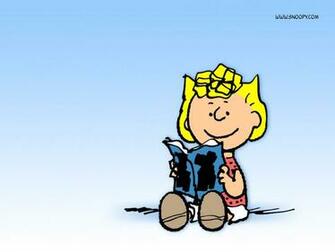 Sally Peanuts Wallpaper