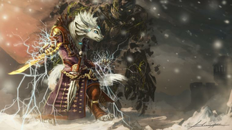 Charr Elementalist By Huussii