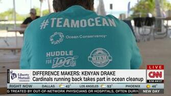 Nfl Star Helps Clean Up During Super Bowl Week Cnn Video