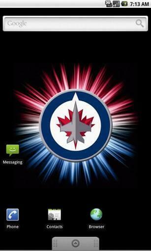Bigger Winnipeg Jets Live Wallpaper For Android Screenshot