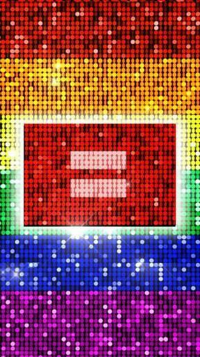 Gay Pride Marriage Equality Live Wallpaper With Bling Show Off Your