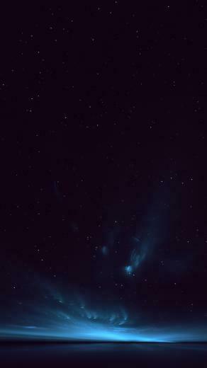 Wallpaper Light Sky Stars Background Wallpapercraft