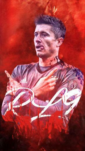 Robert Lewandowski Mobile Wallpaper