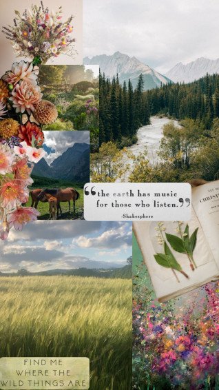 Natureaesthetic Nature Naturecollage Naturecore Green