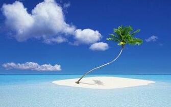 Island Beach Scenery Wallpaper All