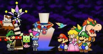 Super Paper Mario Wallpaper Bild