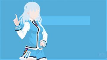 Anime Blue Wallpaper Aesthetic Tachi