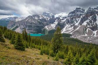 Pin Moraine Lake Valley Of Ten Peaks