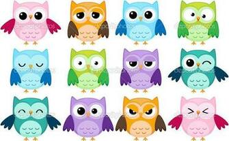 Draw Cute Cartoon Owls Baby