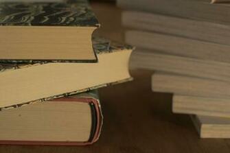 HD Wallpaper Literature Education Wood Library Book Stack