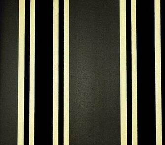 Wall Paint Them Charcoal And Gold Stripe With Flock In Black