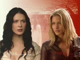 Kahlan Cara Legend Of The Seeker Wallpaper