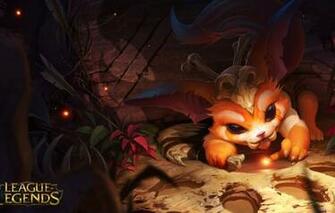 Wallpaper The Game Art League Of Legends Lol Gnar Alex Flores