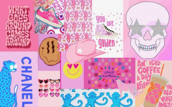 Pink Preppy Wallpaper