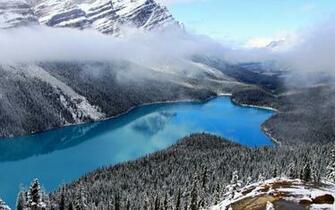 Alberta National Geographic Winter Wallpaper Widescreen