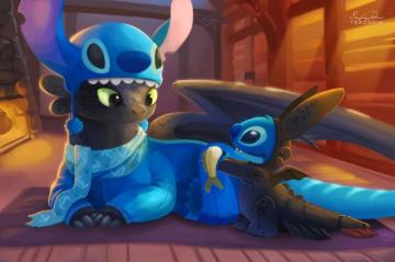 Cool Stitch Desktop Background
