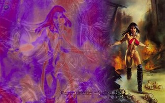 Wallpaper Vampirella Fantasy Background Hughes Picture