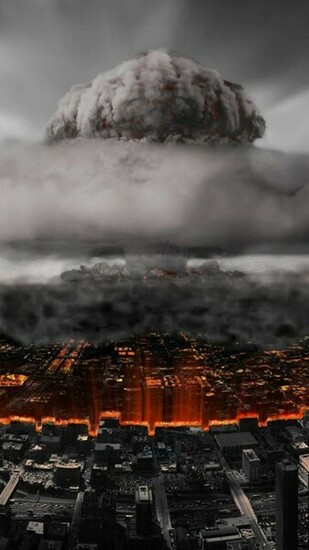 Nuclear Mushroom Cloud Wallpaper For Google Galaxy Nexus