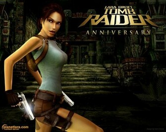 Lara Croft Tomb Raider Costume Wallpaper
