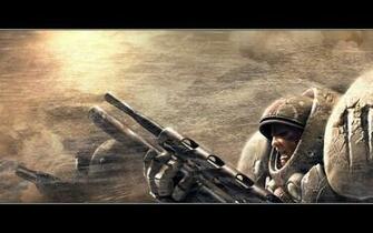 Wallpaper Starcraft Soldier Wind Sand Gun Ultra HD 4k