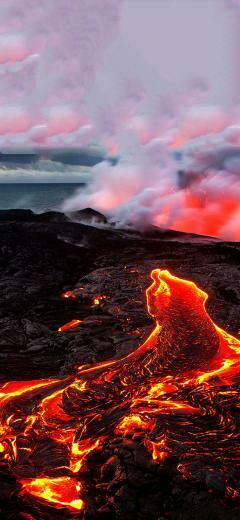 Best Volcano Wallpaper For iPhone X Ioswall