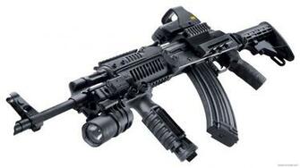 Military Weapons Guns Rifle Assault Mech Wallpaper