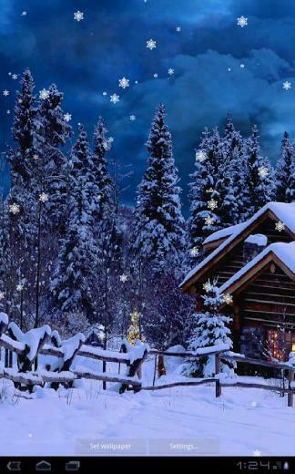 Snow Live Wallpaper Screenshot