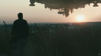 District Wallpaper Alien Motherships Guns Helicopters
