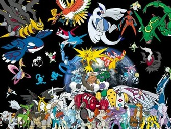 All Legendary Pokemon Wallpaper
