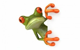 Frog 3d Wallpaper For Desktop HD