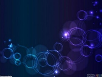 Blue Bubble Wallpaper Open Walls
