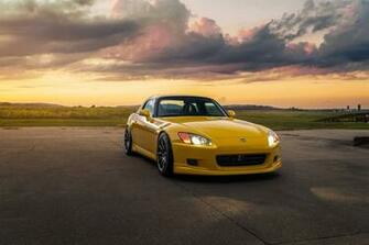 Honda S2000 At Beautiful Landscape Background HD Image On