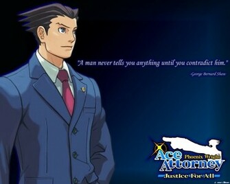 Phoenix Wright HD Wallpaper