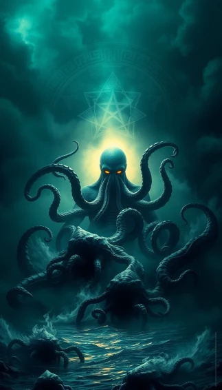 Cthulhu Phone Wallpaper