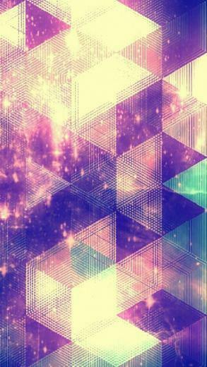 Triangles On Galaxy Image By Patrisha Favim