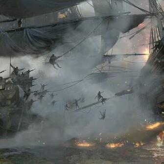 Pirates Battle Live Wallpaper Engine