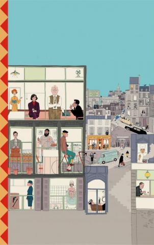 The French Dispatch iPhone Wallpaper In Wes Anderson