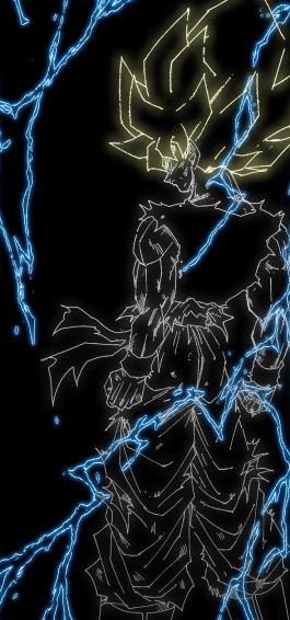 Thala Saravana On Goku In Dragon Ball Z iPhone