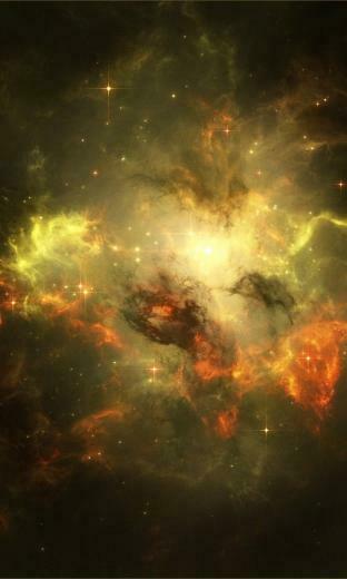 Lightning Galaxy Nebulae Desktop Pc And Mac Wallpaper