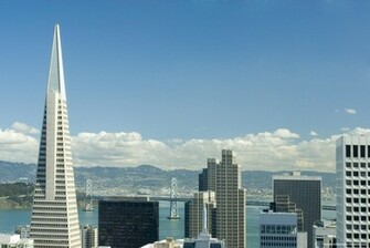 San Francisco City Skyline Wallpaper