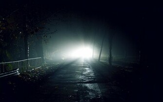 Dark Night Wallpaper Lights Roads Flash