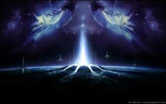 Halo Space Battle Spaceships Fan Art