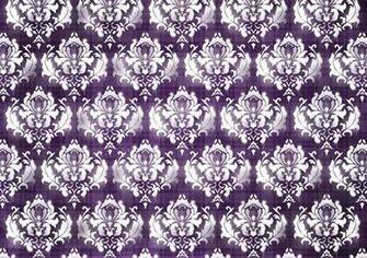 Purple Damask Desktop Wallpaper Grunge By