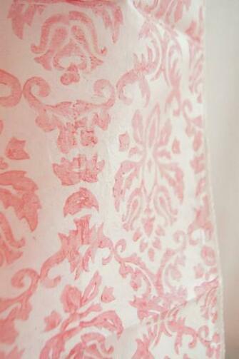 Pink And White Damask Wallpaper High Definition