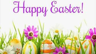 Colorful Easter Flower Eggs