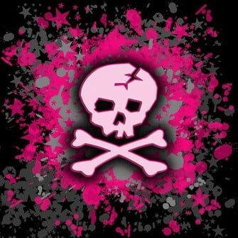 deviantart windows 10 themes pink skull